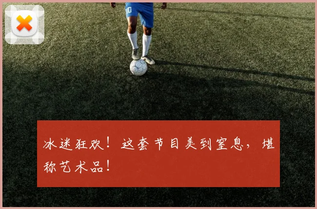冰迷狂欢!这套节目美到窒息,堪称艺术品!